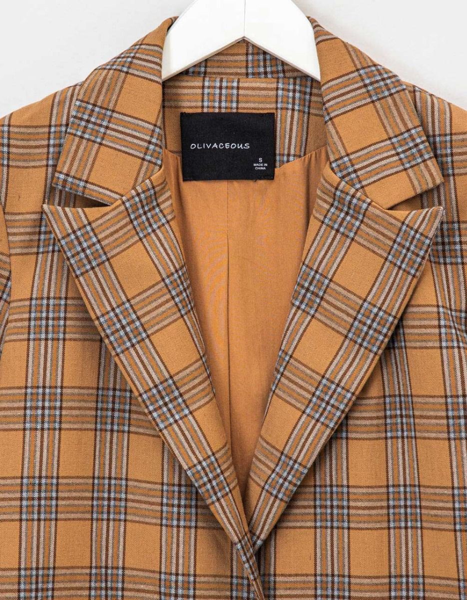Cady Plaid Blazer_4