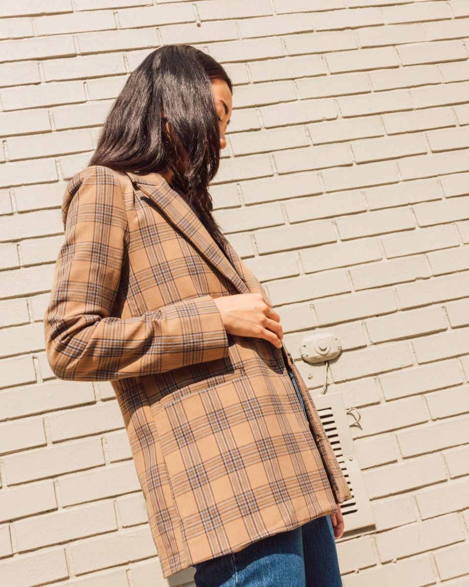 Cady Plaid Blazer_3