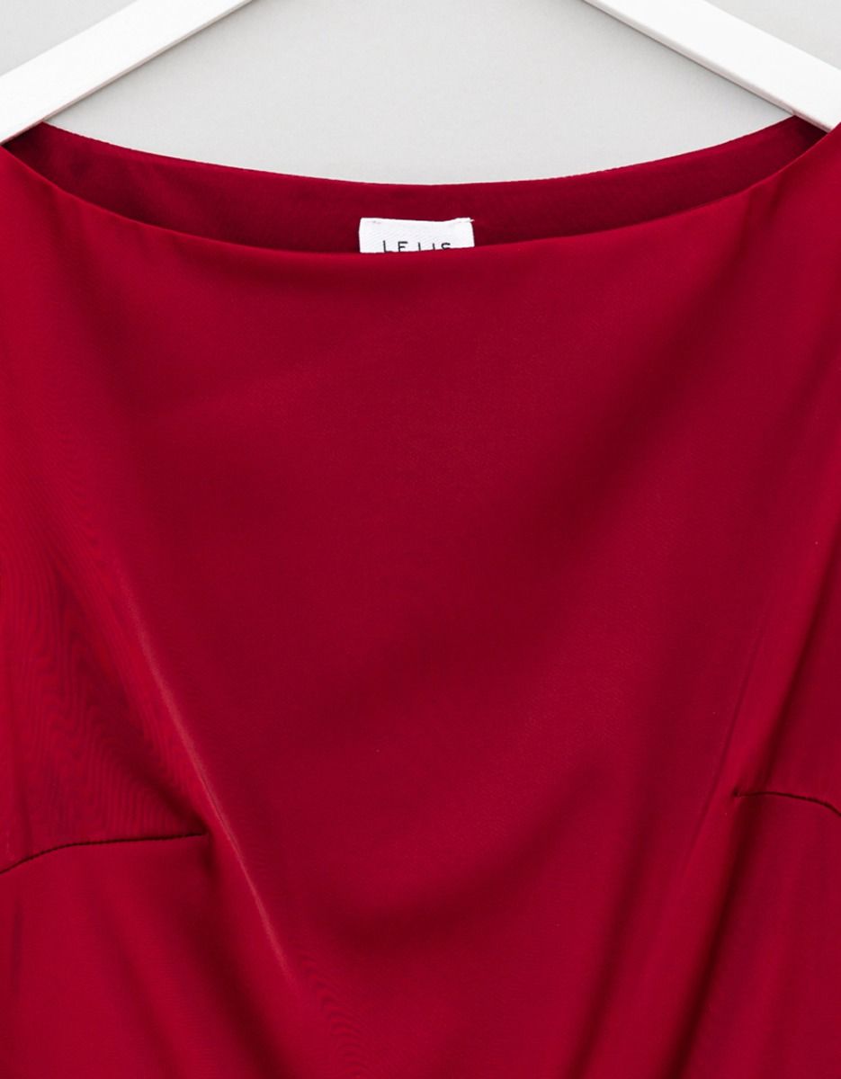 Cait Boatneck Mini in Wine_1