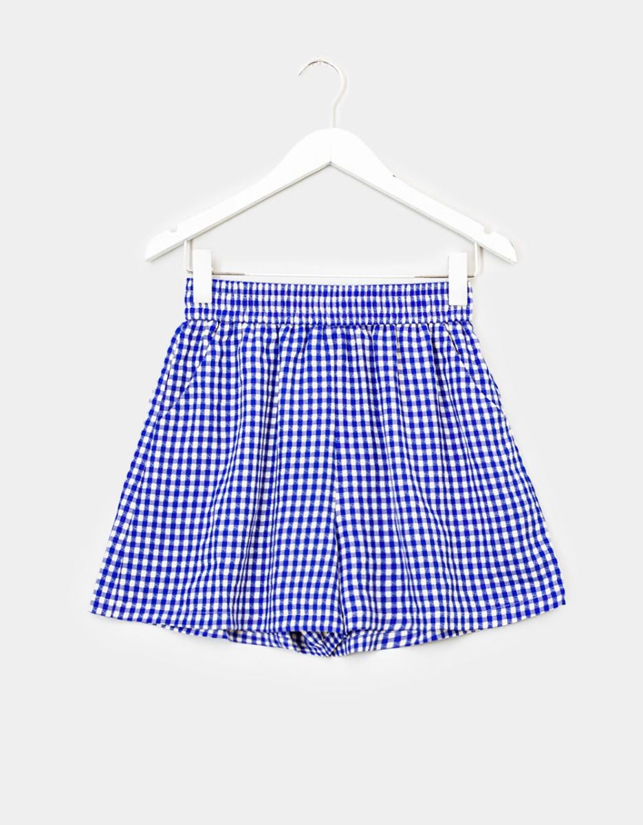 Calie Check Shorts_0
