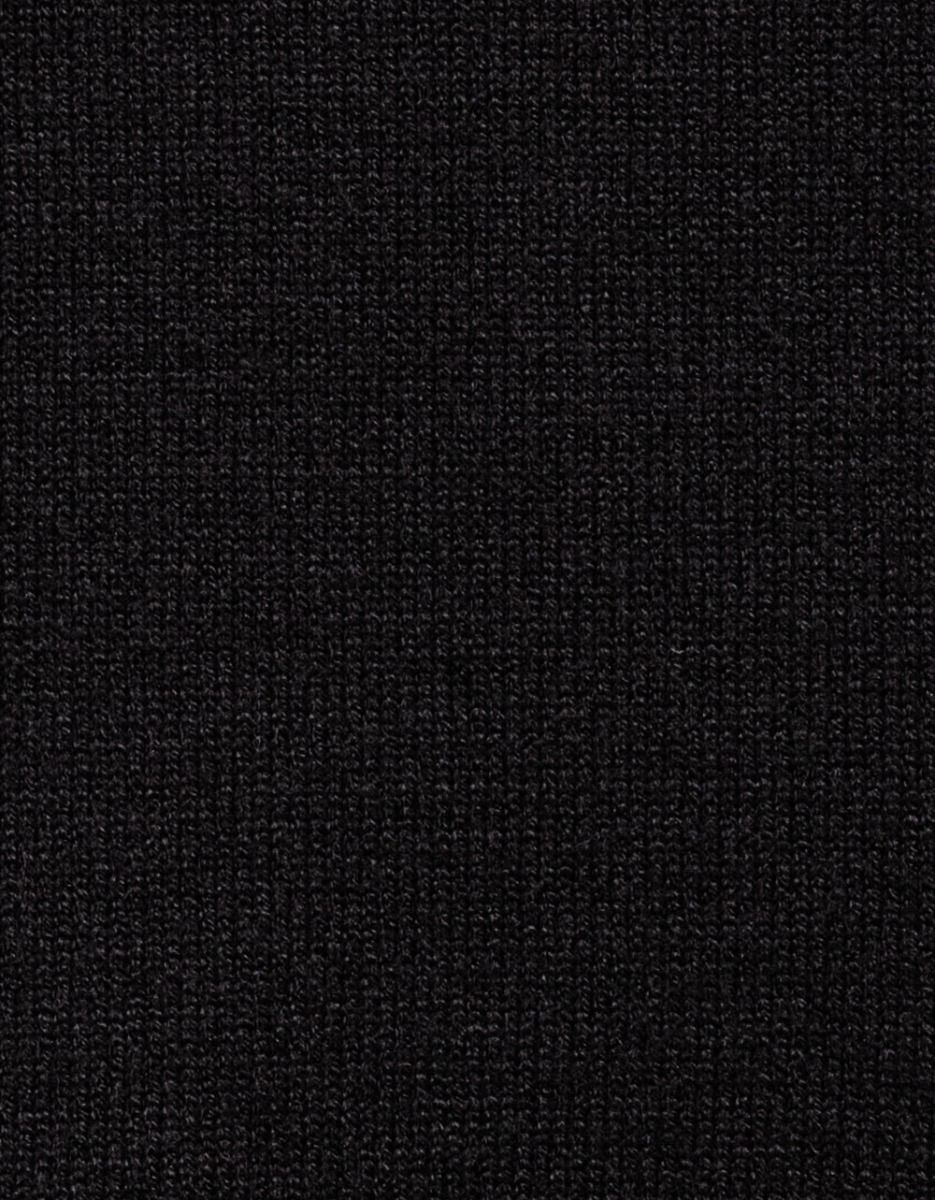 Cap Sleeve Knit Tee in Black_3