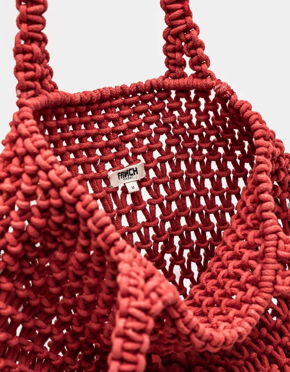 Carlina Woven Bag in Rouge_5