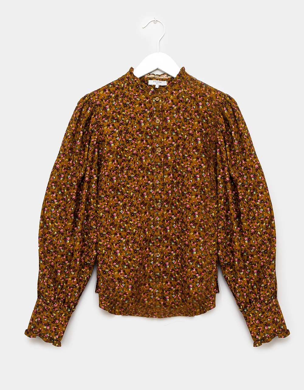 Carly Puff Sleeve Blouse_0