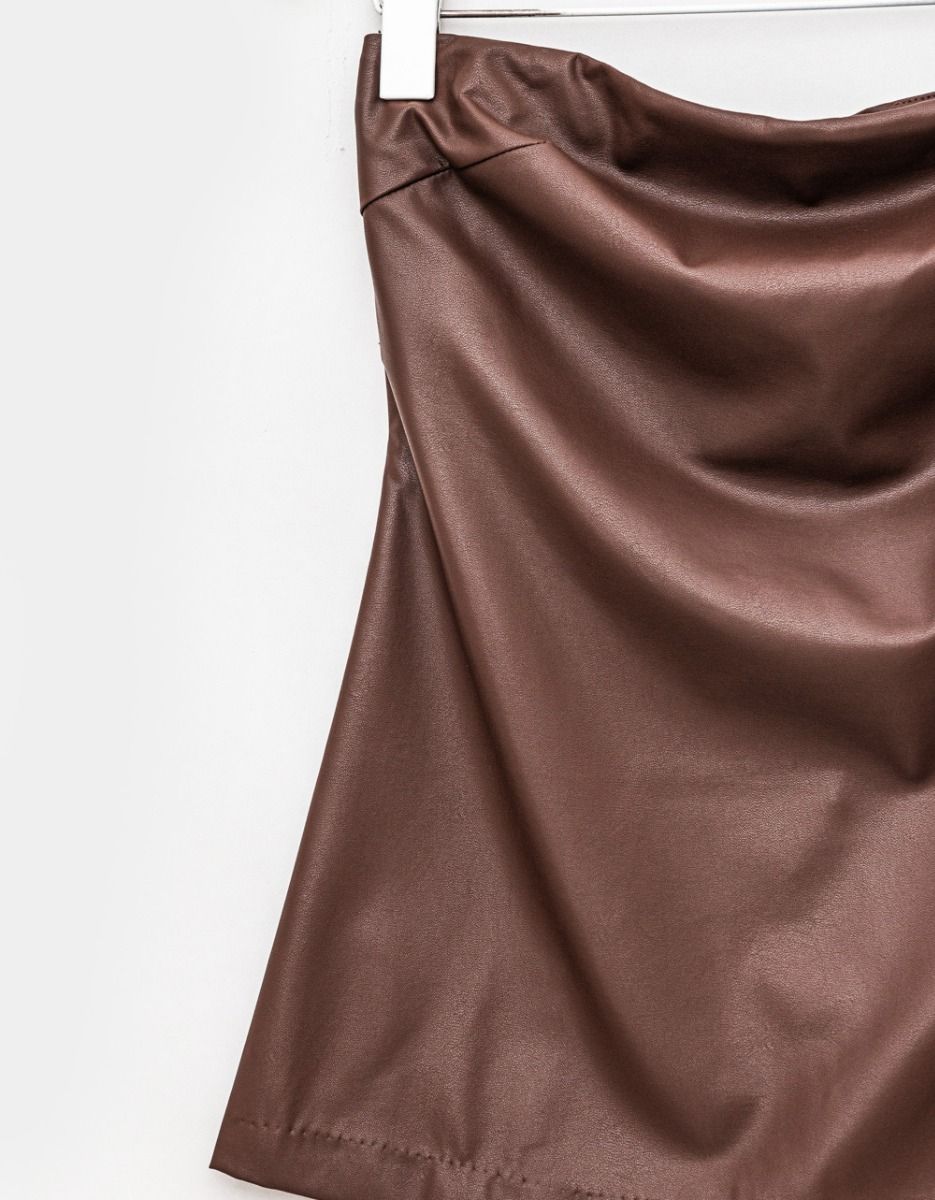 Carmen Faux Leather Top_1