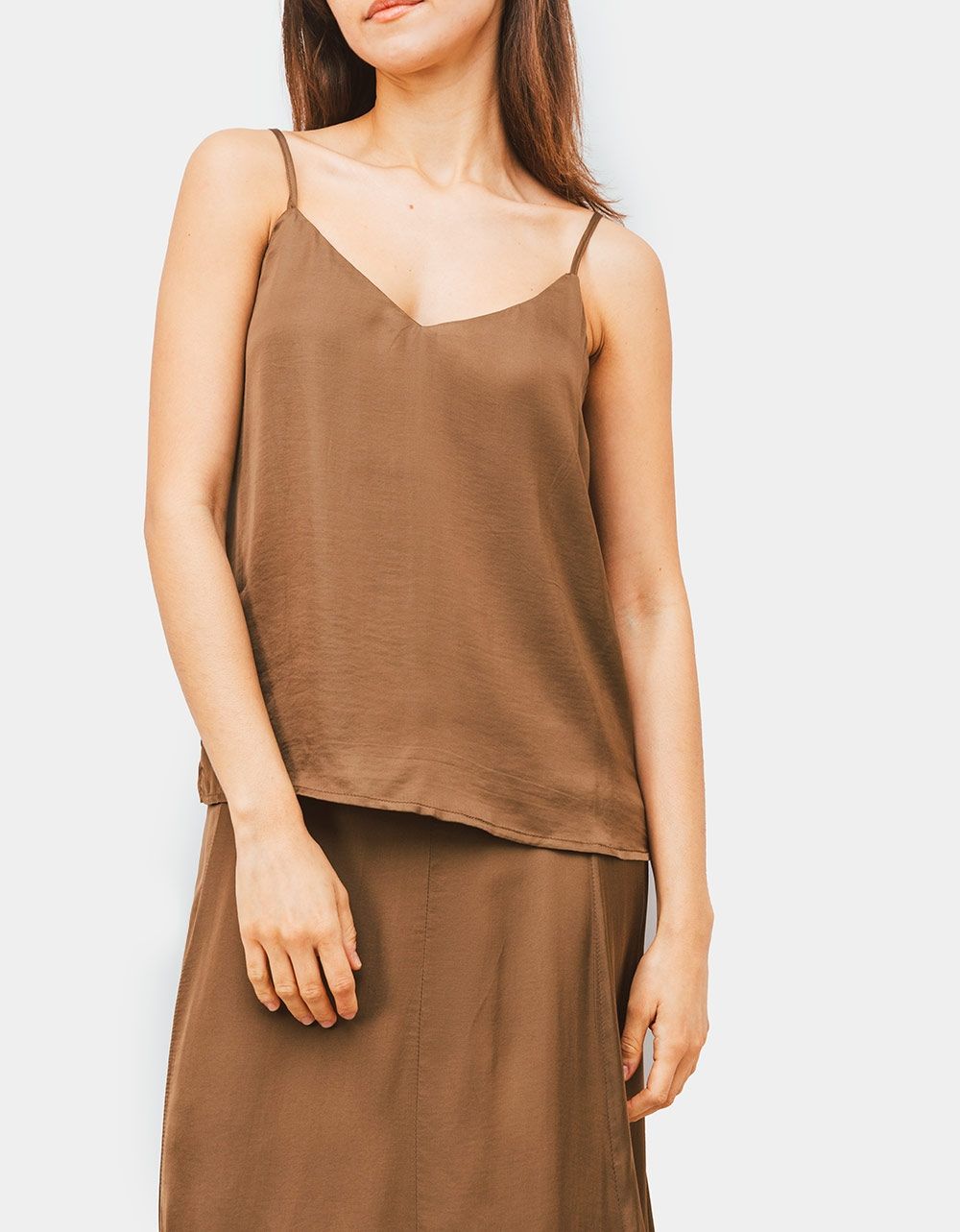 Carra Satin Cami in Martini_2