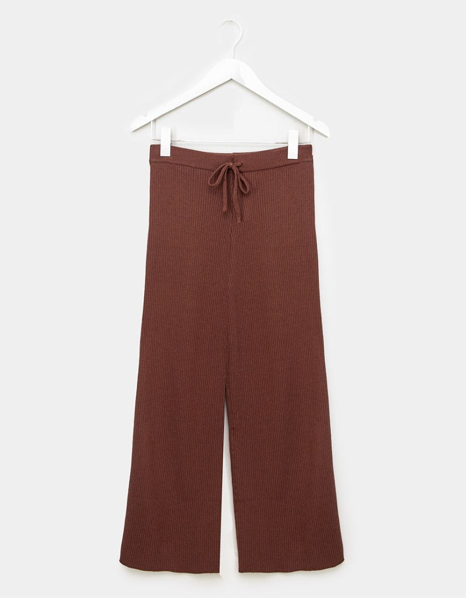 Carter Knit Pant in Brown_0