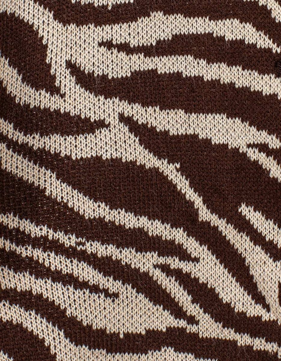 Cebra Printed Knit Cardi_4
