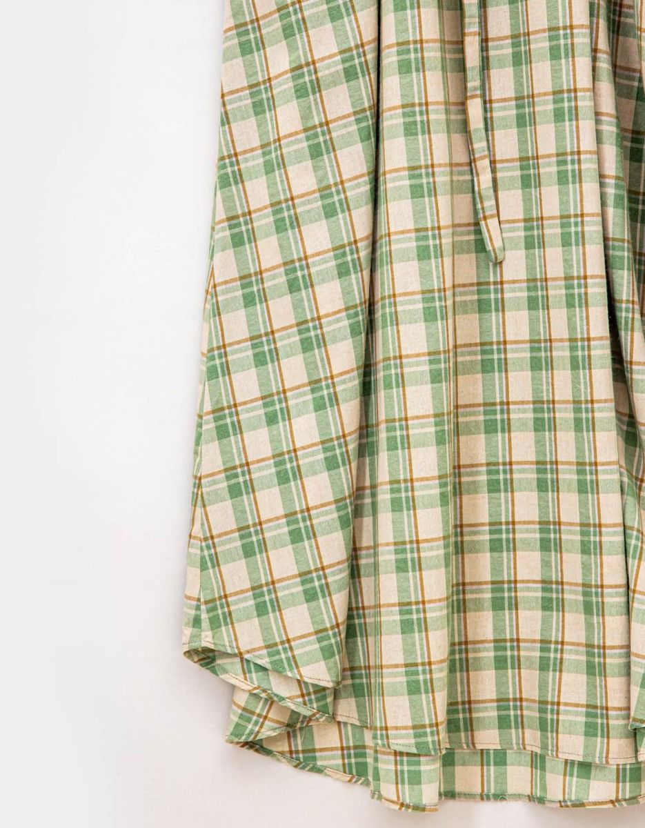 Celadon Plaid Dress_1