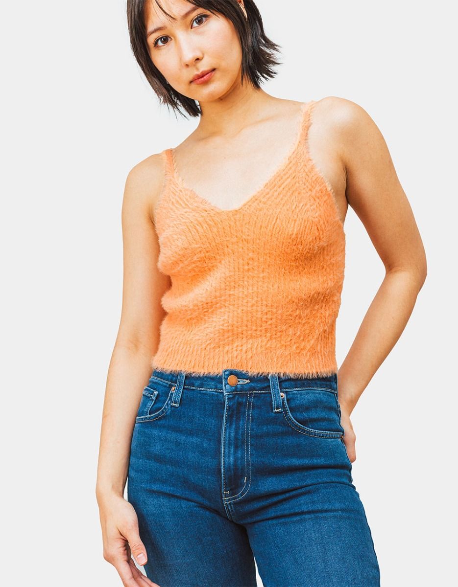 Celeste Fuzzy Cami in Apricot
_1