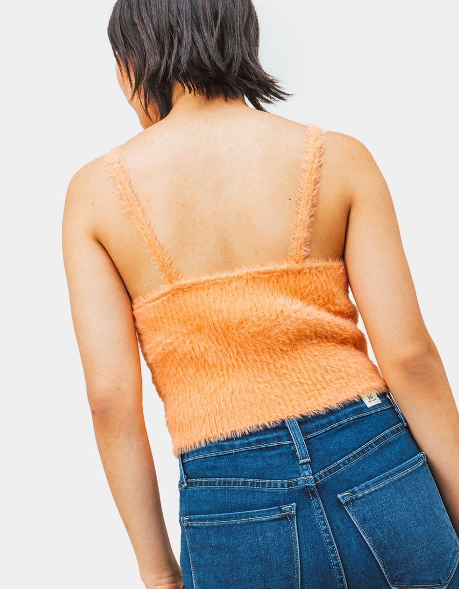 Celeste Fuzzy Cami in Apricot
_5
