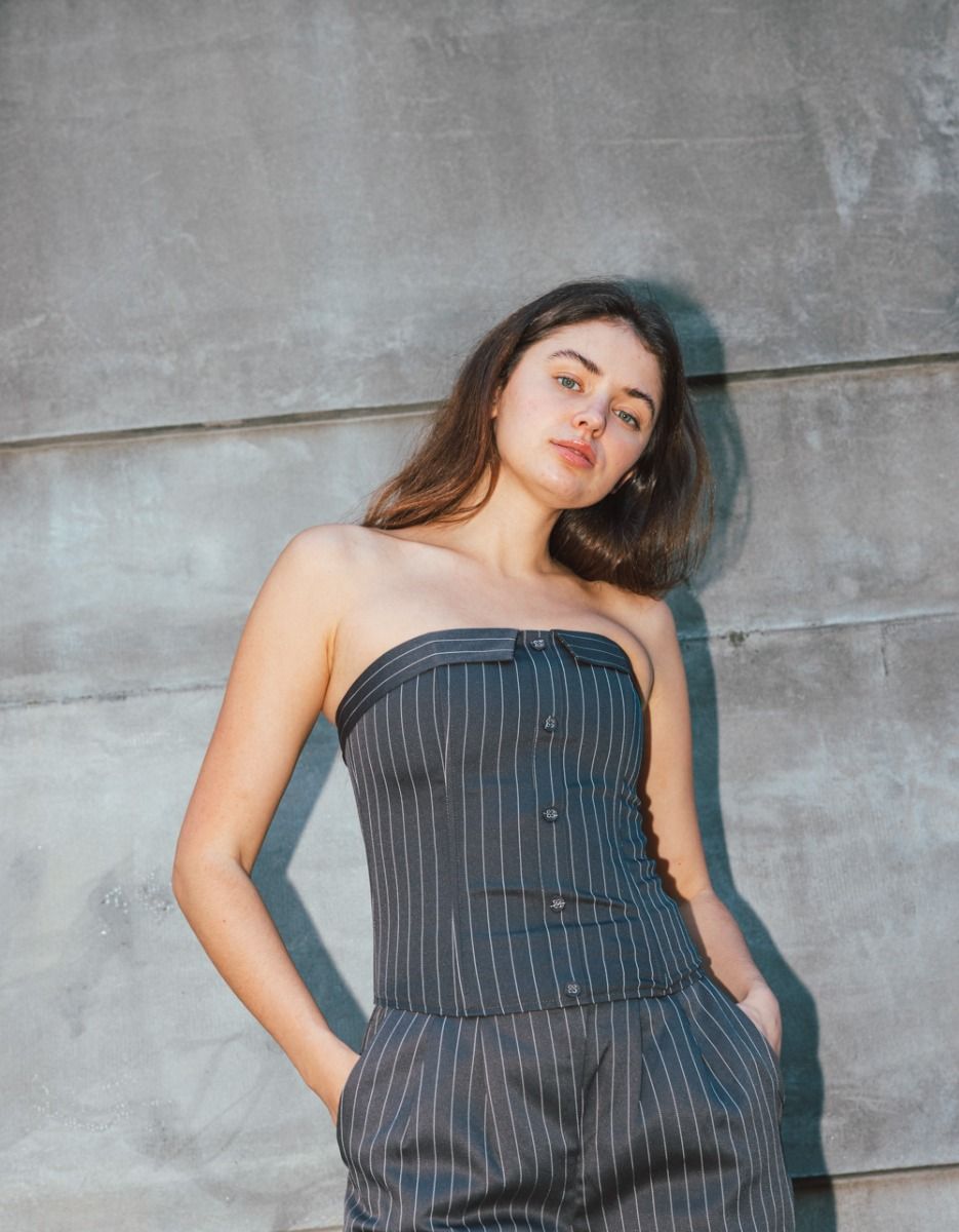 Charlotte Pinstripe Corset_1