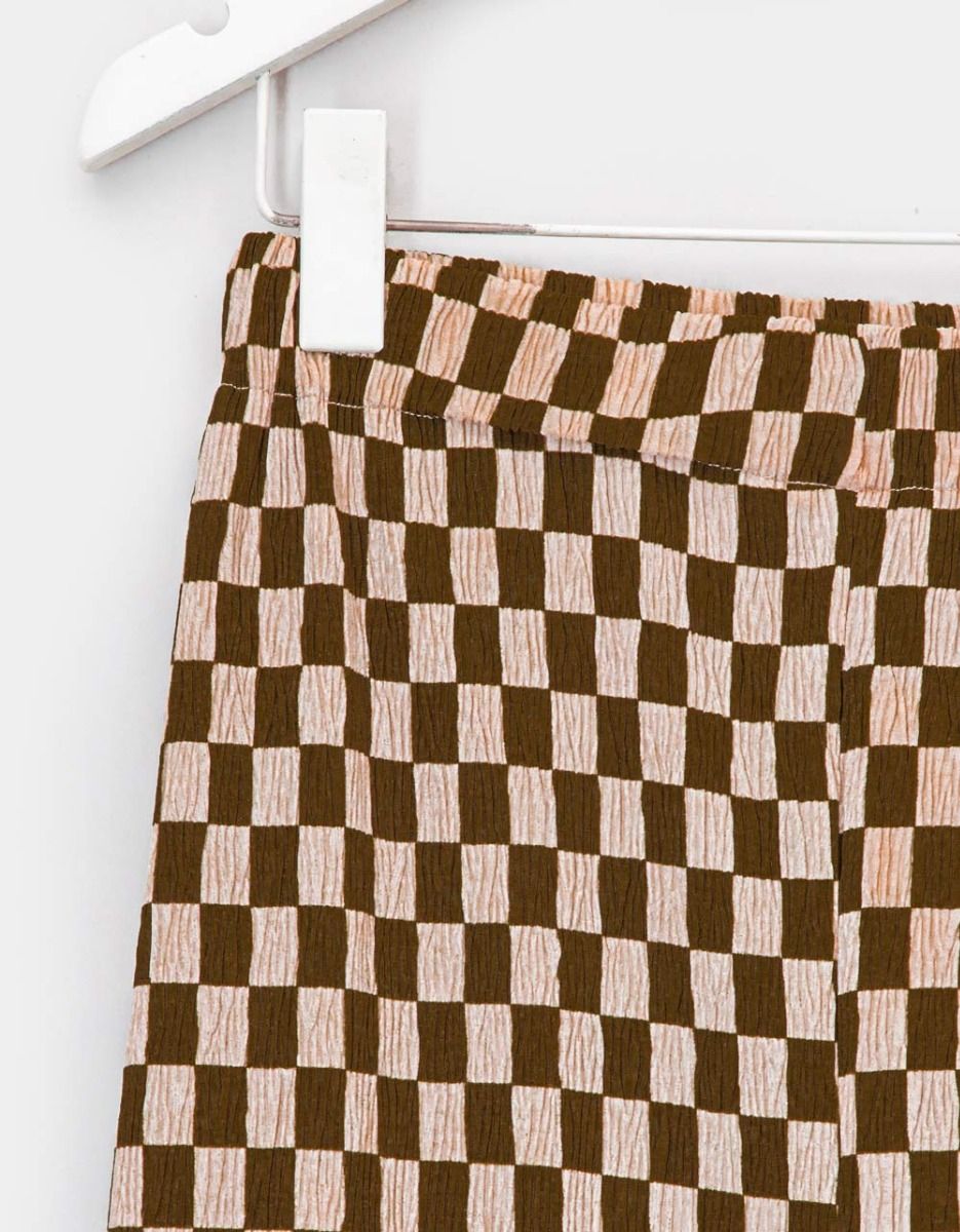 Check Micro Pleat Pants_2