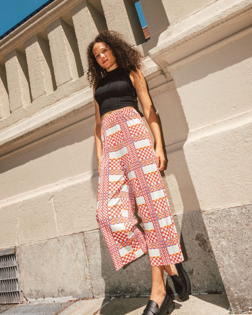 Check Plisse Pull-On Pants_1