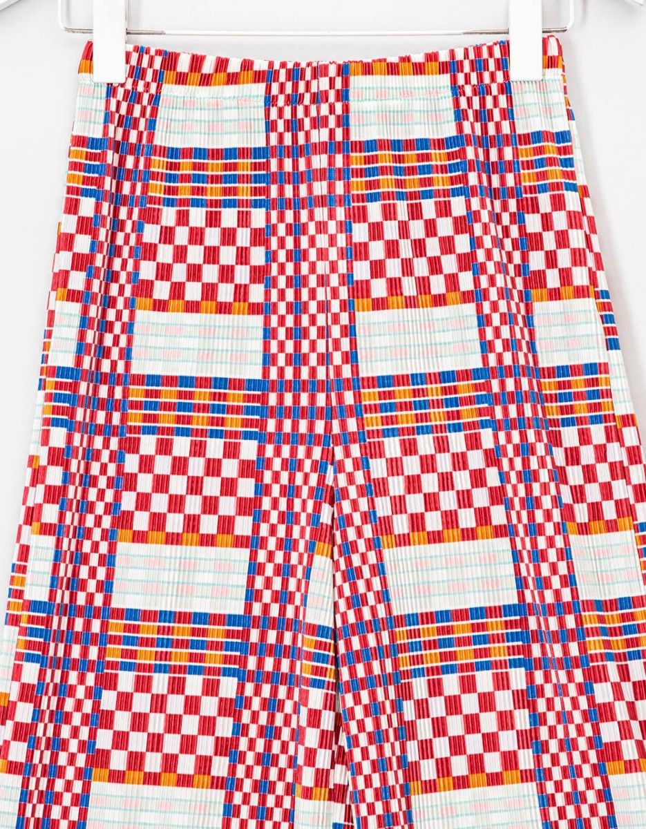 Check Plisse Pull-On Pants_4