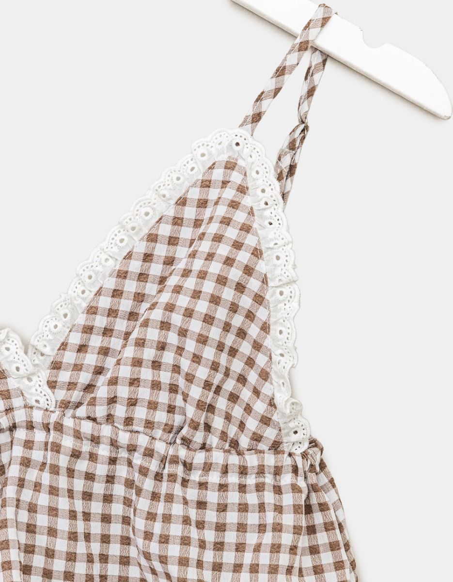 Checked Ruffle Cami_2