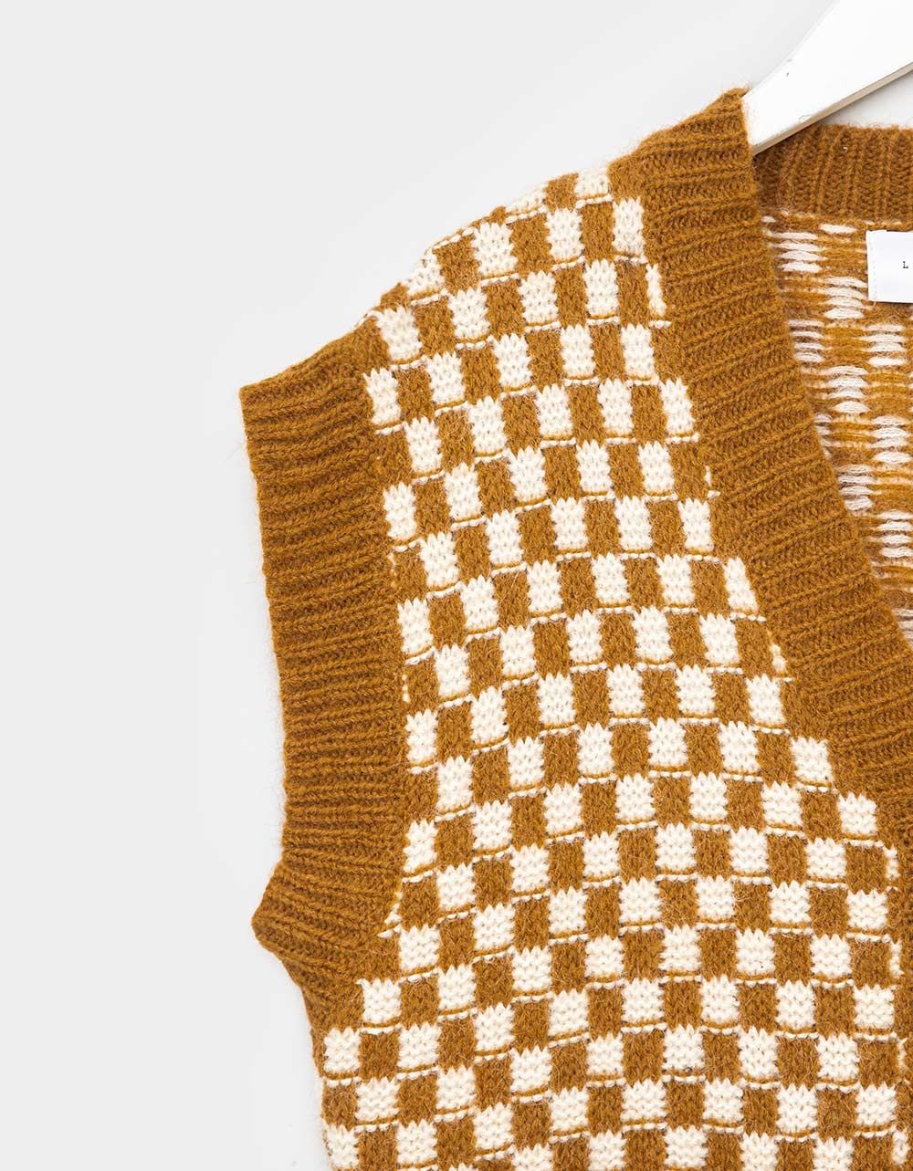 Checker Pocket Vest_2