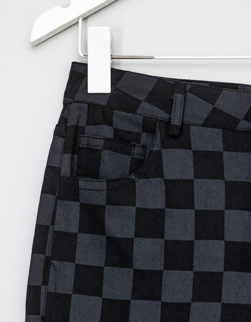 Cheque Straight Leg_1