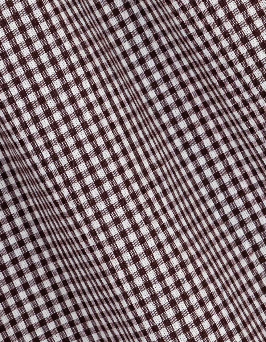 Choco Gingham Midi_4