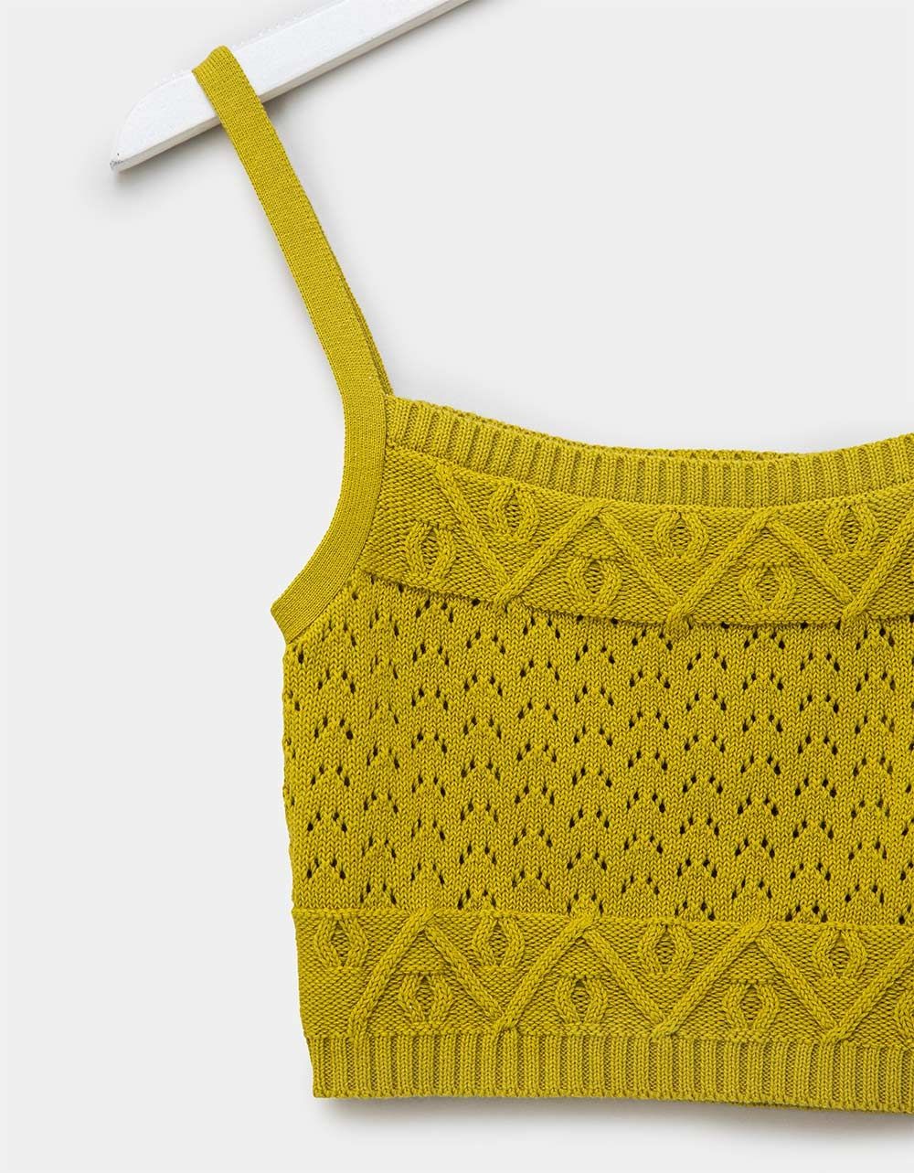 Citron Knit Tank_1