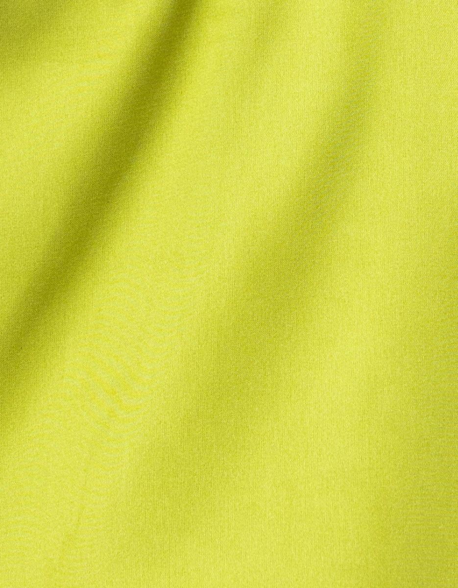 Citron Lace Trim Top_5