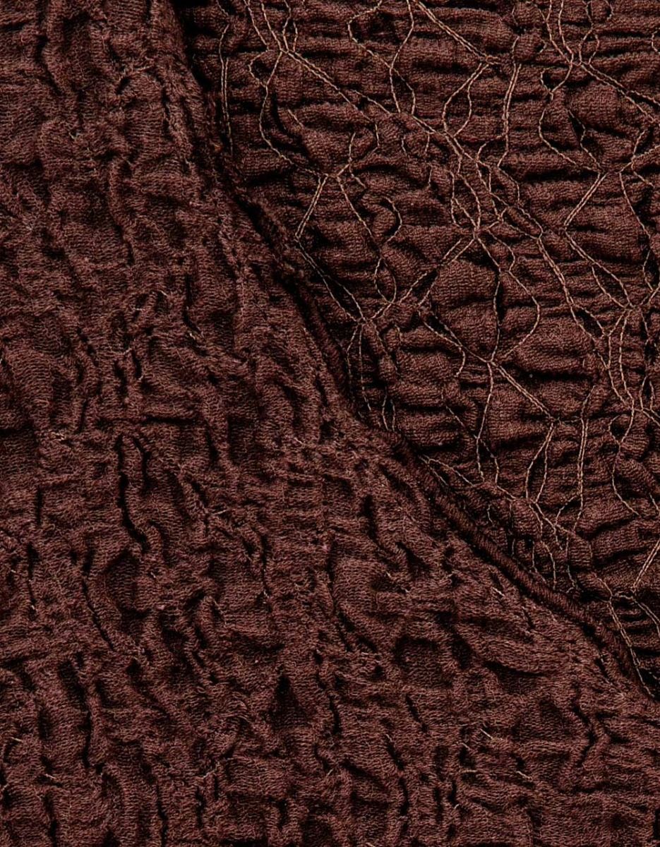 Clair Crinkle Cardi in Brown_3