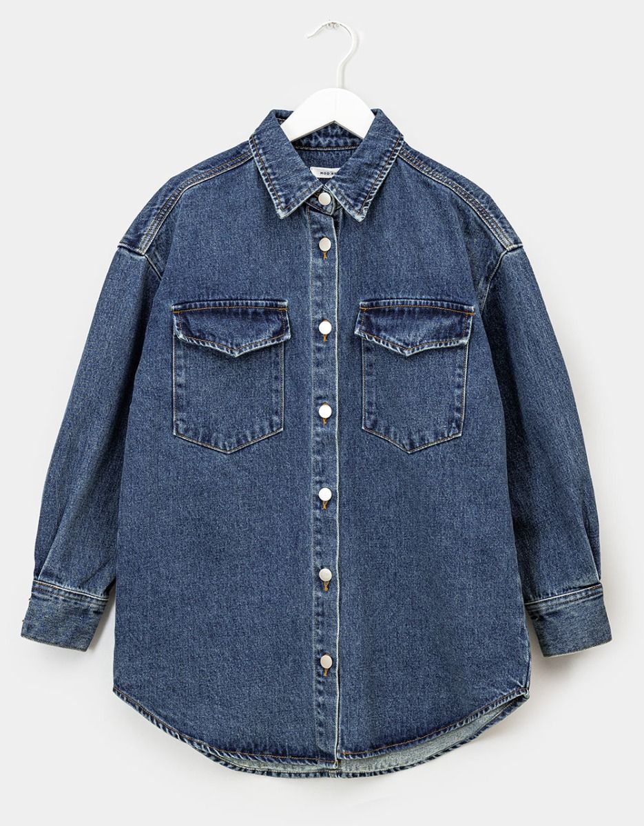 Claire Denim Shirt Jacket_0