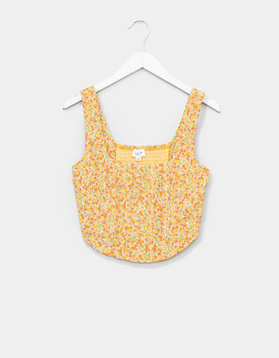 Claire Ditsy Floral Corset_0