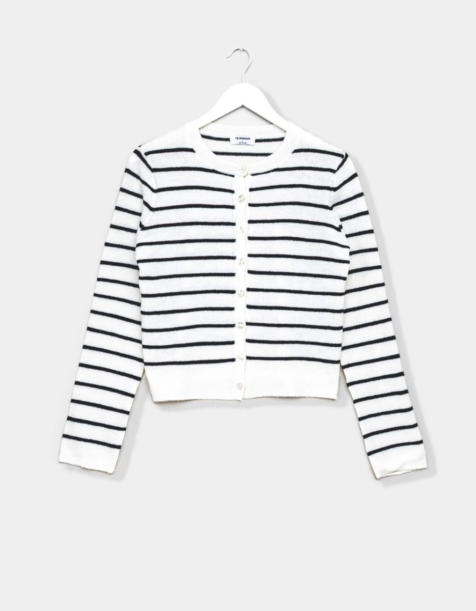 Claire Stripe Cardigan_0