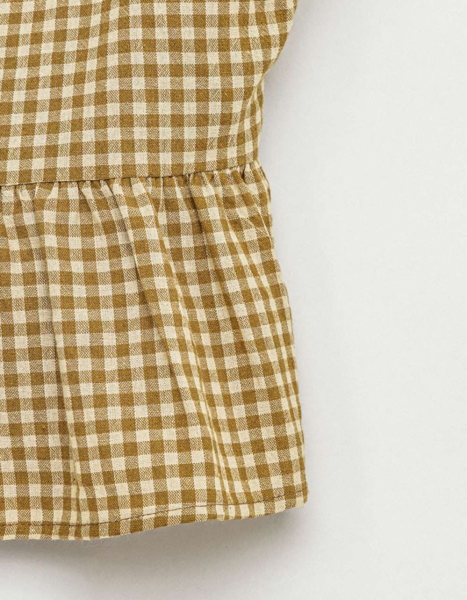 Clara Gingham Tie Top_1