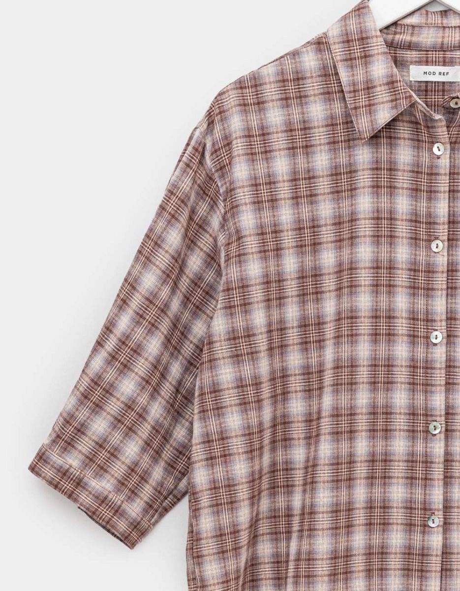 Clara Plaid Shirt_5