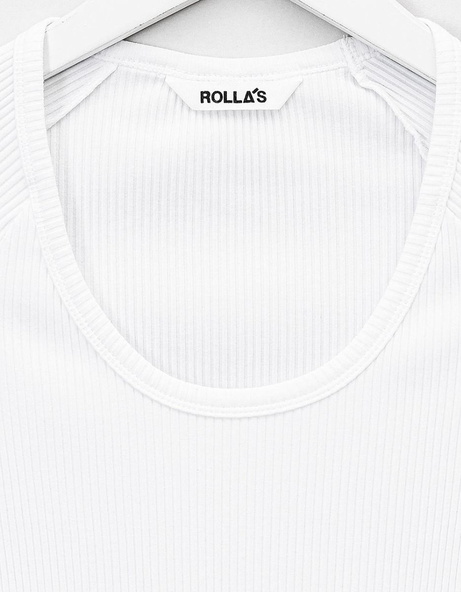 Classic Rib Tee in White_2