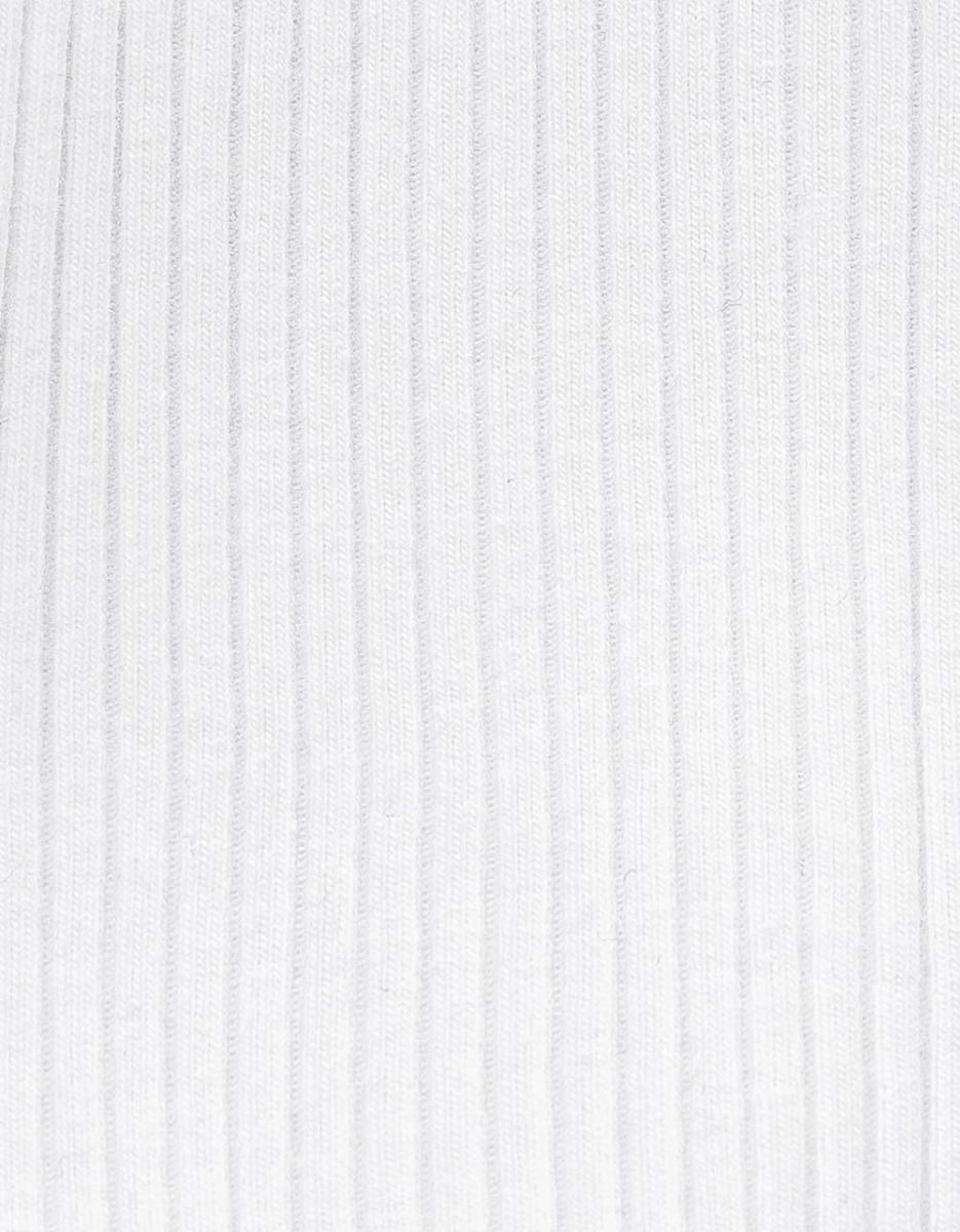 Classic Rib Tee in White_3