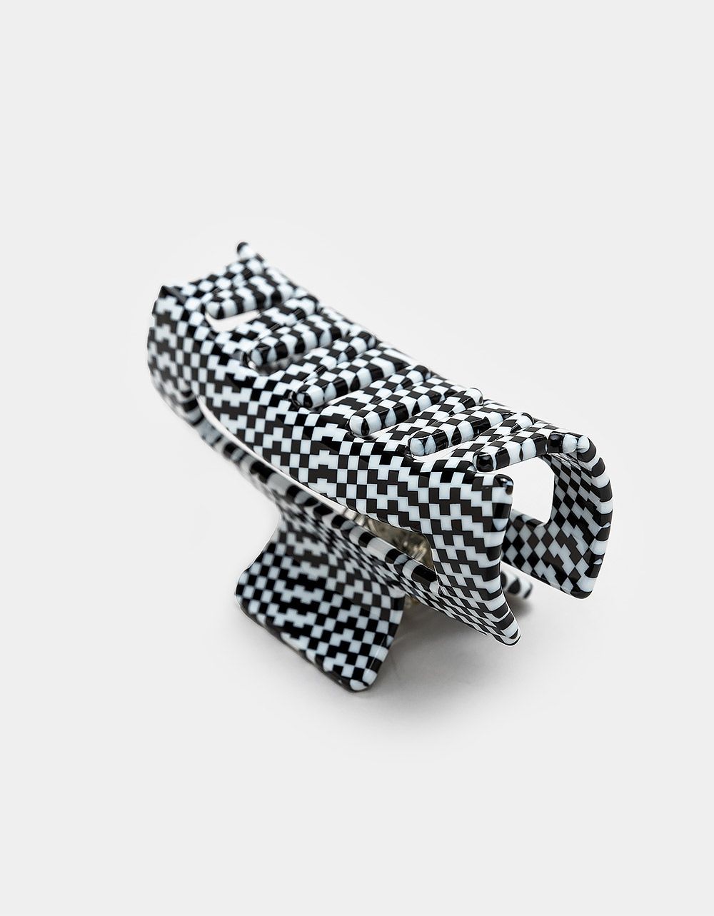 Claw Clip in Checker_1