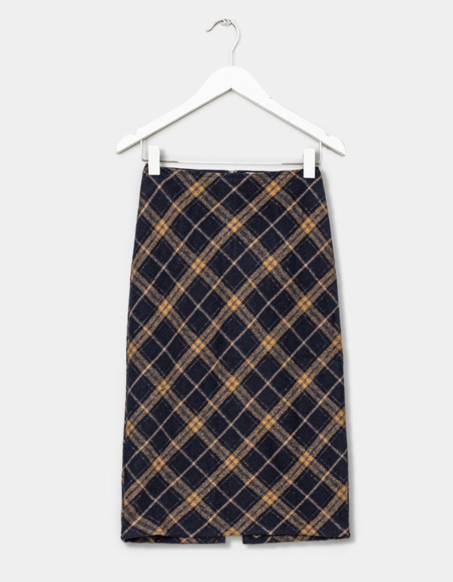 Cody Plaid Skirt_0
