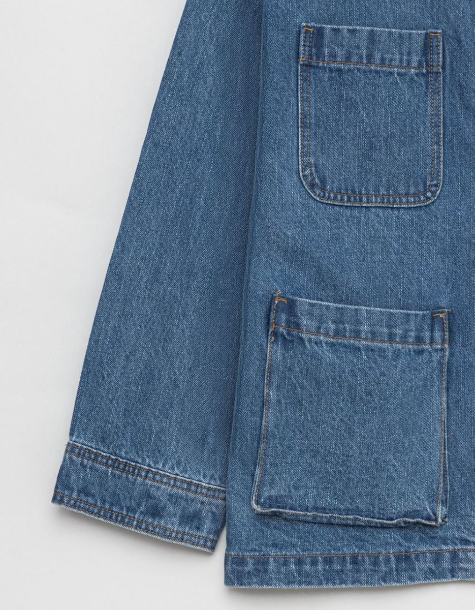 Cord Collar Denim Jacket_3