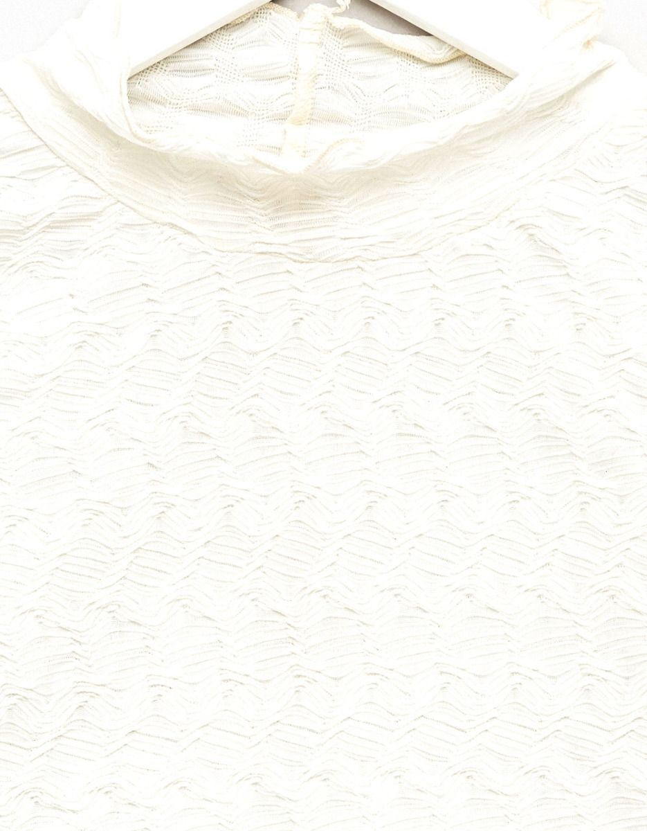 Creme Wavy Mockneck_2