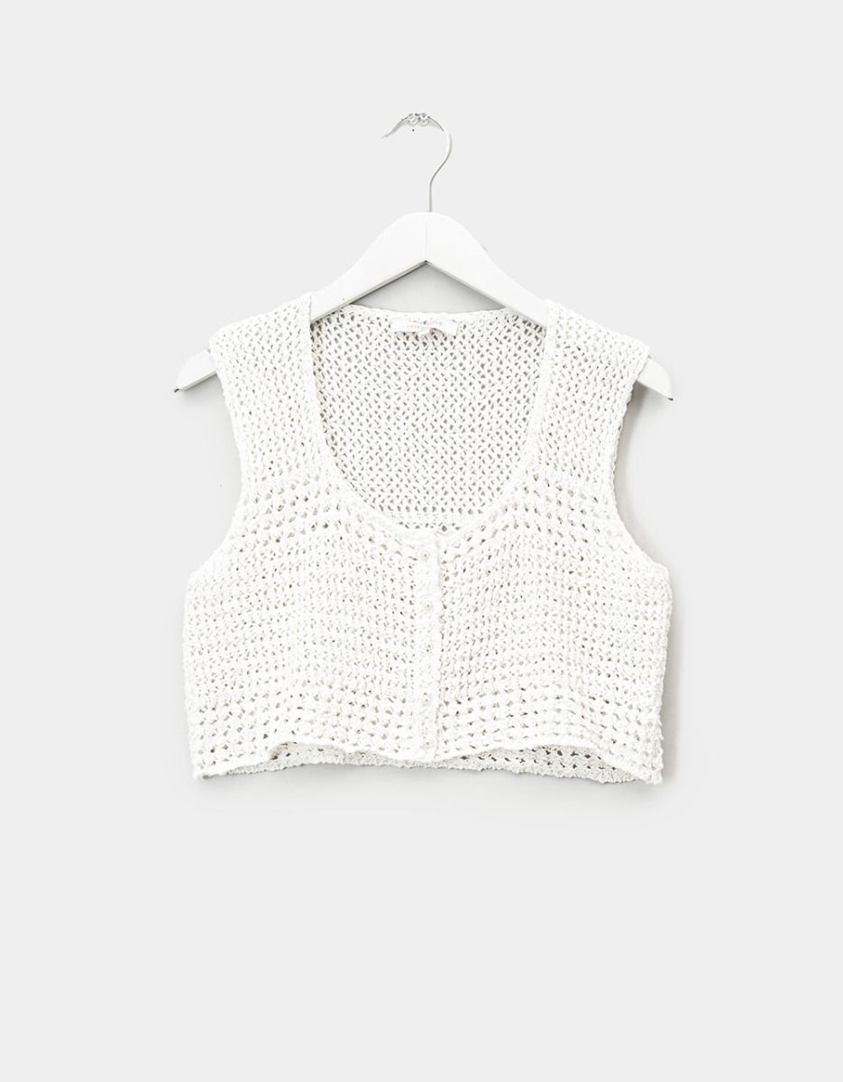 Crochet & Pearl Cardi_0