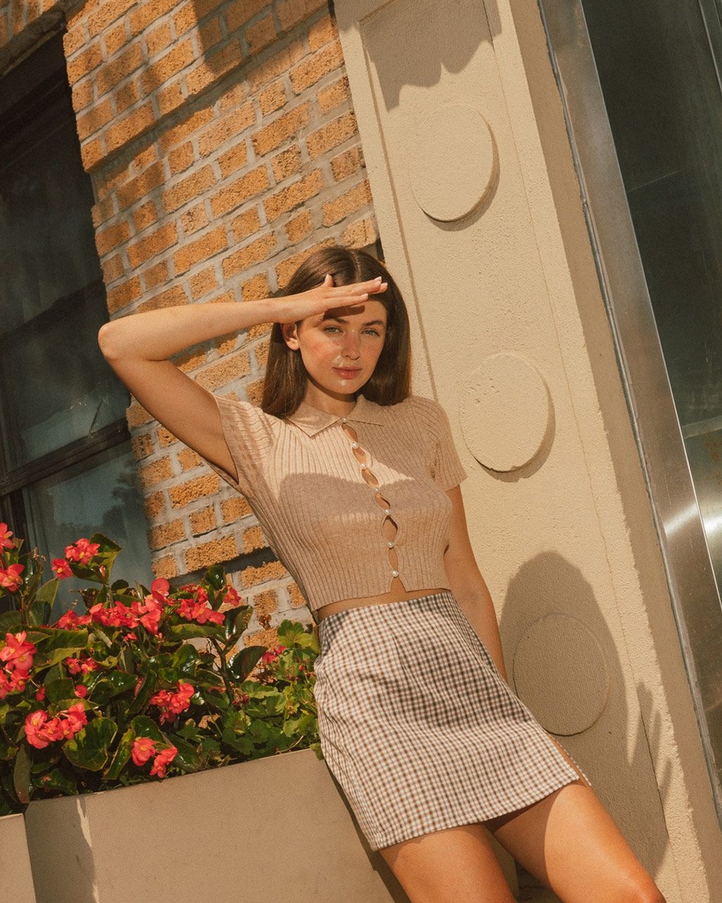 Pearl Button Cardi in Oatmeal_5