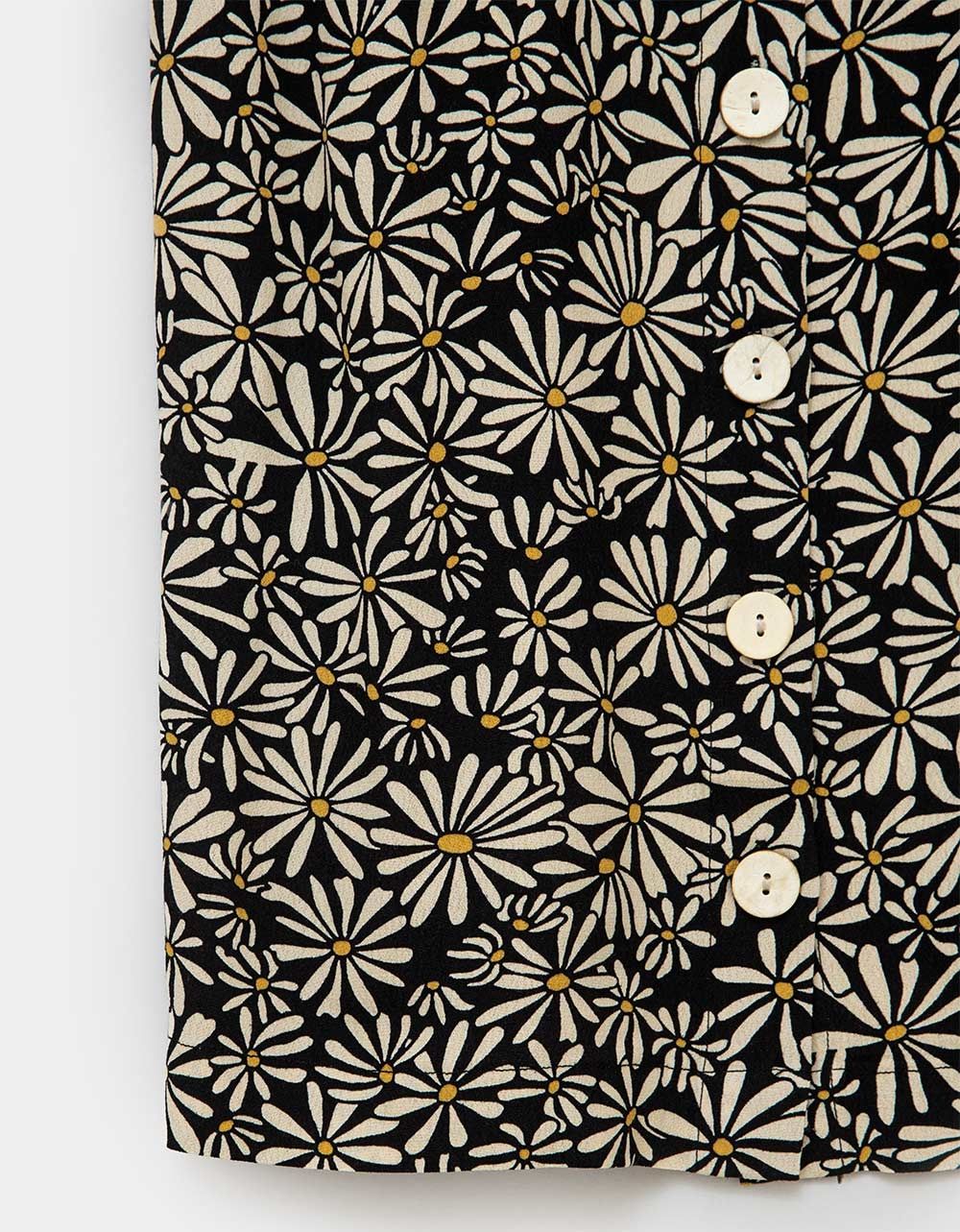 Daisies Print Mini Dress_4