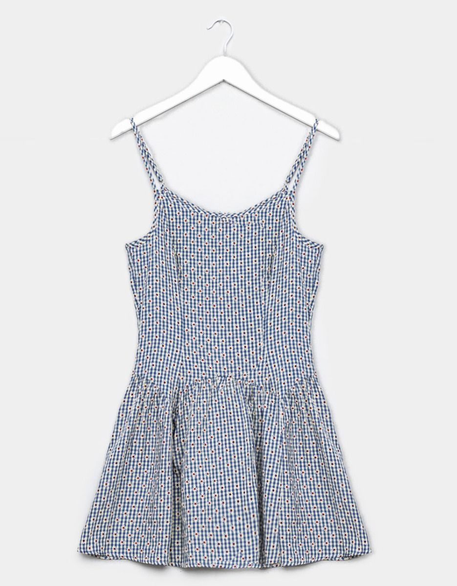 Daisy Check Dress_0