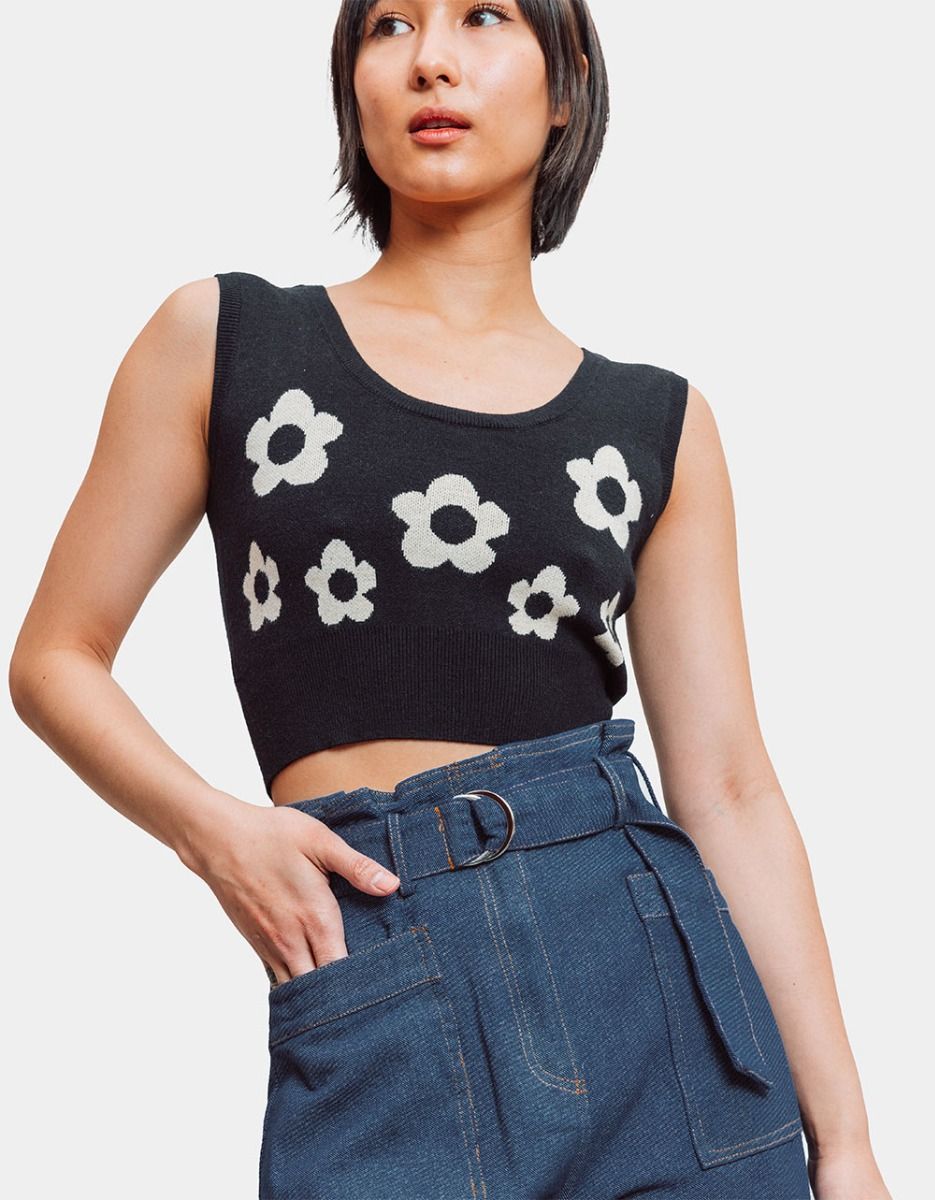 Daisy Knit Tank_2