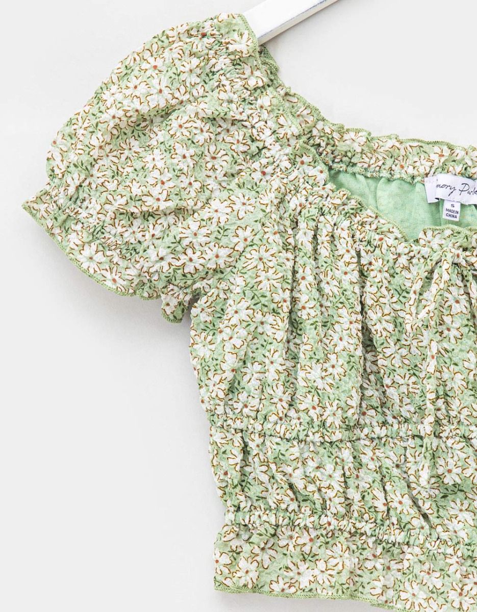 Daisy Verde Crop Top_5