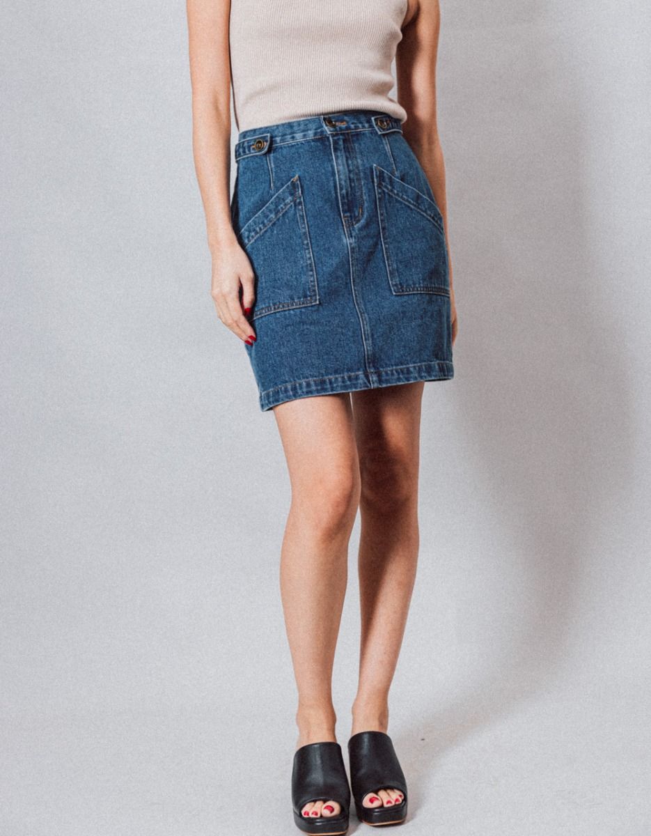 Dakota  Denim Skirt_1