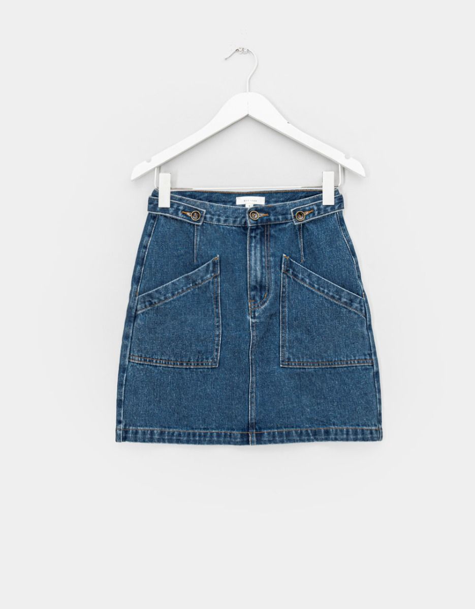 Dakota  Denim Skirt_0