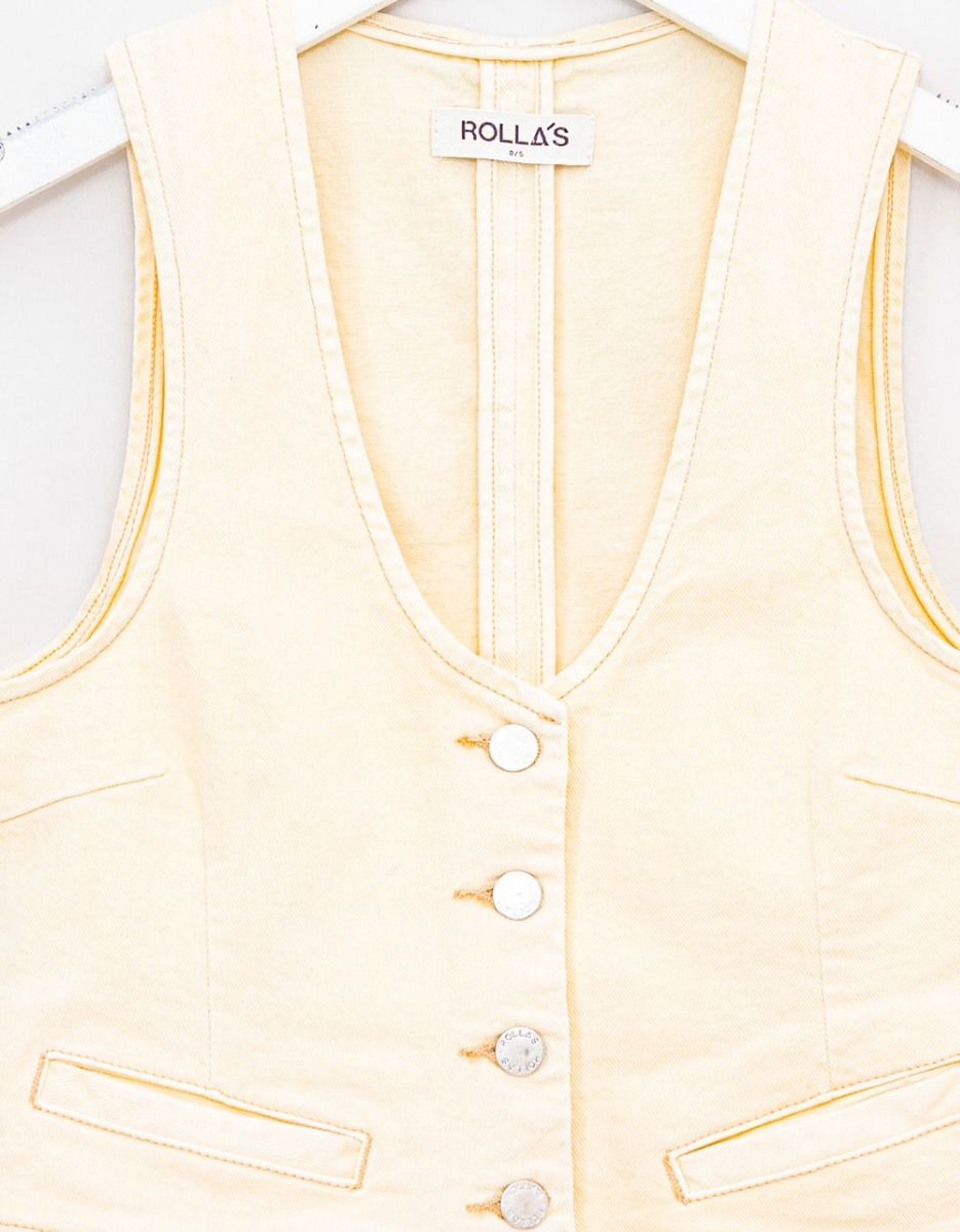 Dallas Vest in Buttercream_5