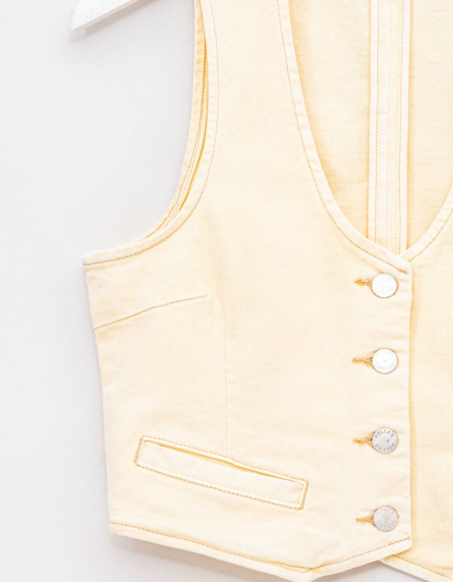 Dallas Vest in Buttercream_6