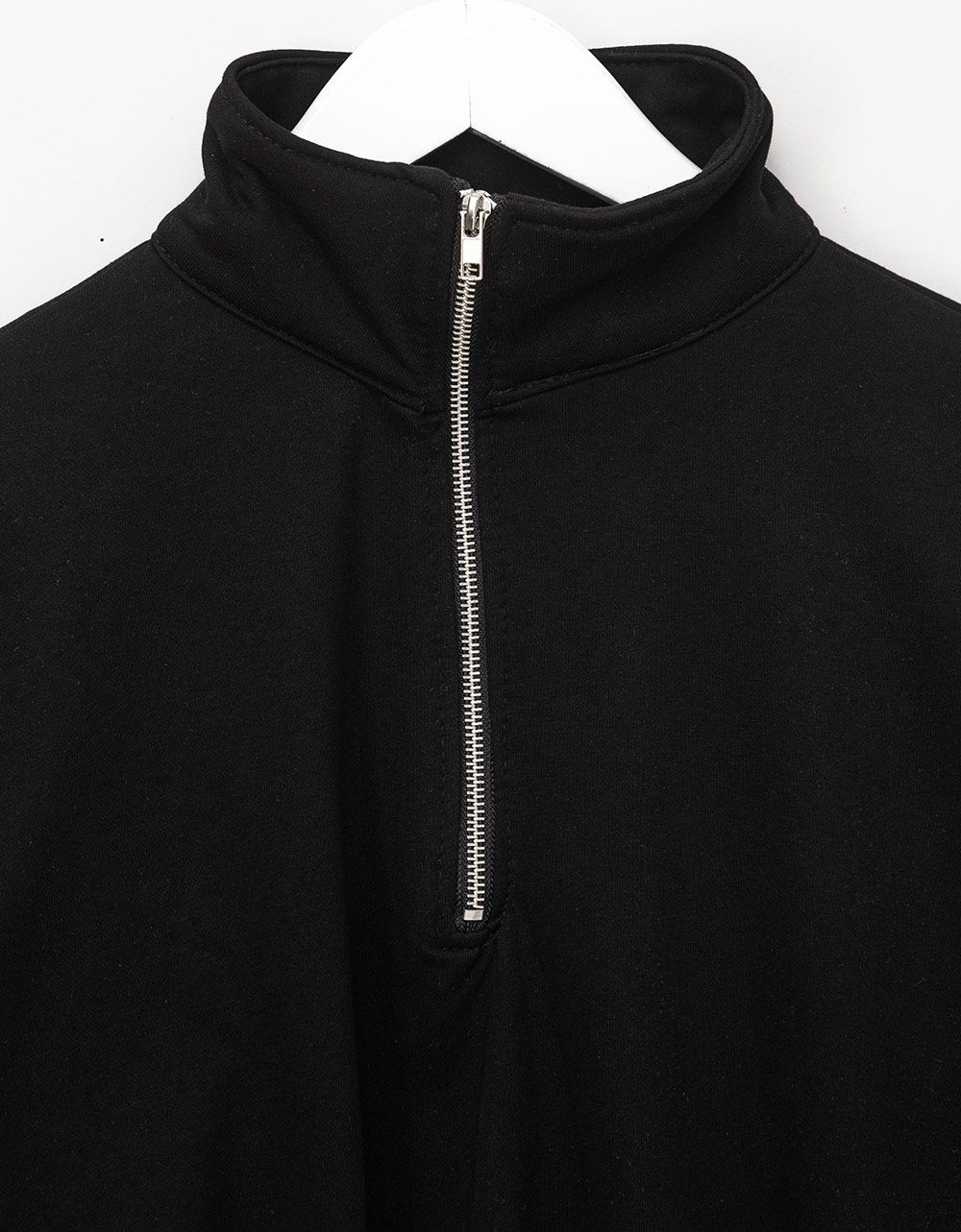Dani Zip Sweatshirt in Black_2