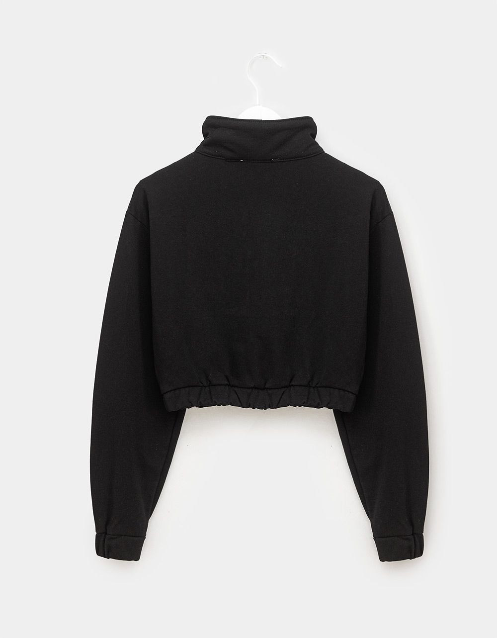 Dani Zip Sweatshirt in Black_4
