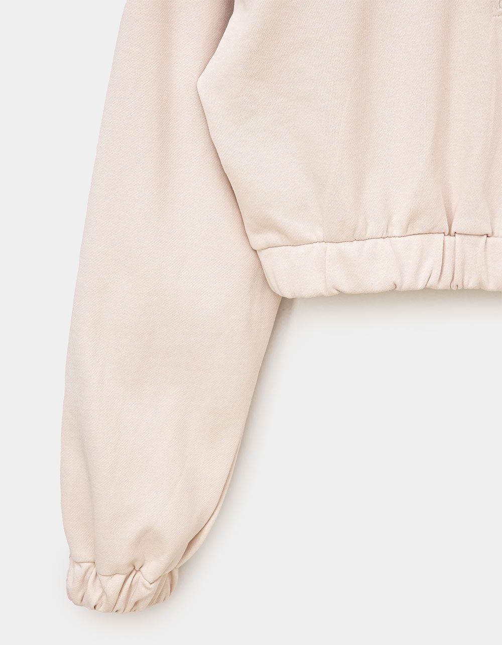 Dani Zip Sweatshirt in Stone_3