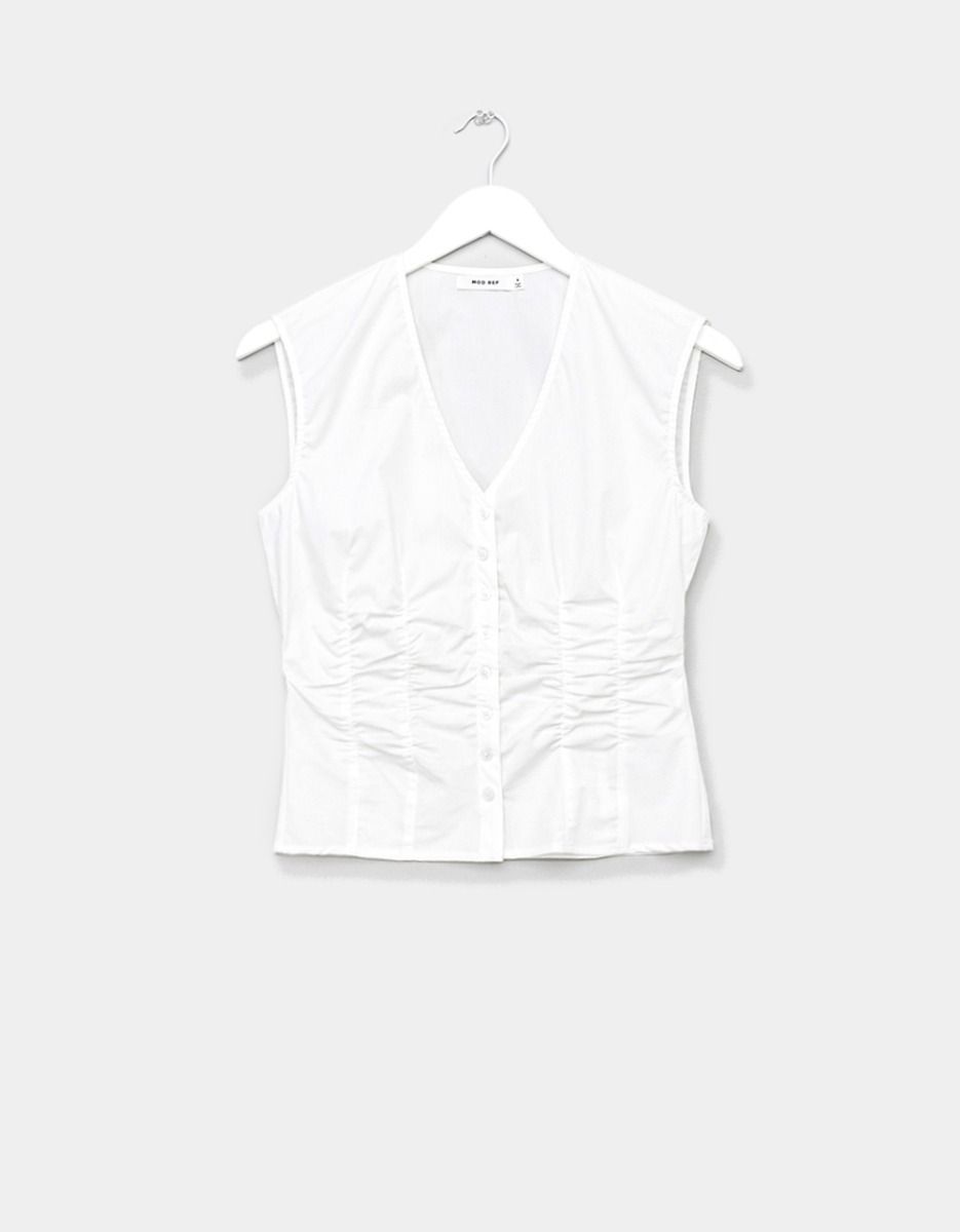 Denali Cotton Top in Ivory_0